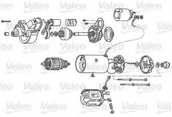 0001110114 Renault (RVI) Motor de arranco