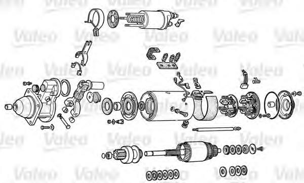 Motor de arranco VALEO 433310 preço, a partir de 195,80 USD