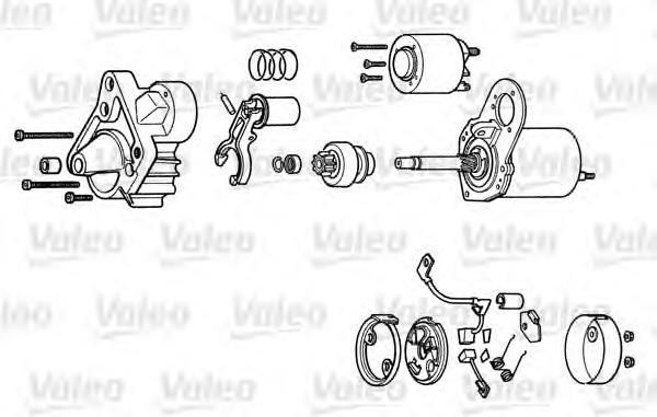 Compre D6RA104 Renault (RVI) Motor de arranco
