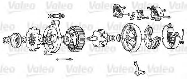 Gerador VALEO 433455 preço, a partir de 80,02 USD