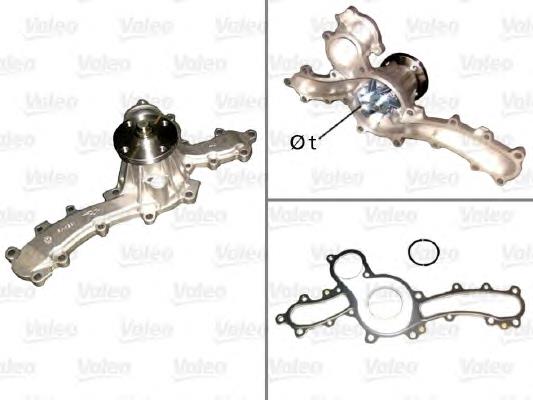 Bomba de água (bomba) de esfriamento Japan Parts PQ2026
