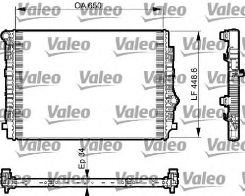 5QM121251G VAG Radiador de esfriamento de motor