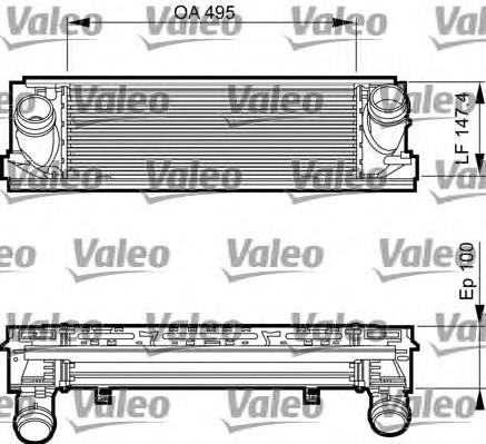 7600533 BMW Radiador de intercooler