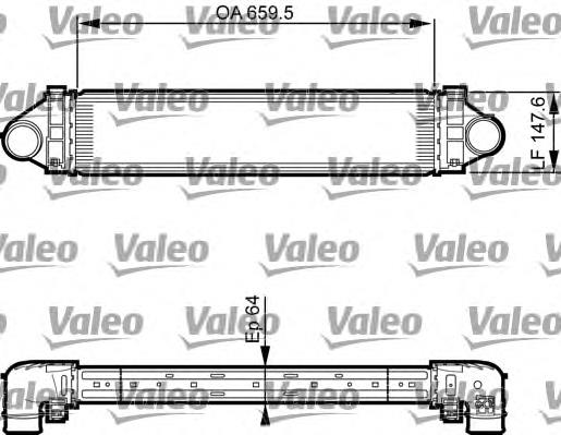 Radiador de intercooler 96368 Nissens