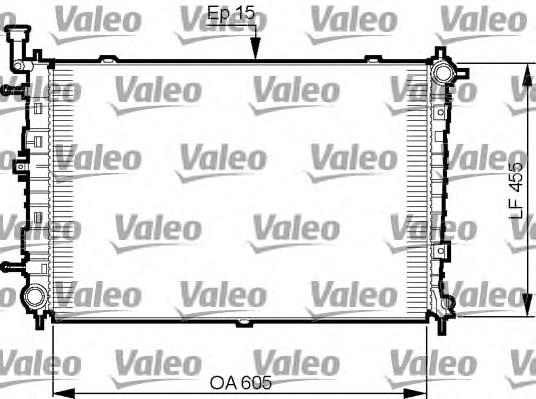 Radiador de esfriamento de motor 253102H060 Hyundai/Kia