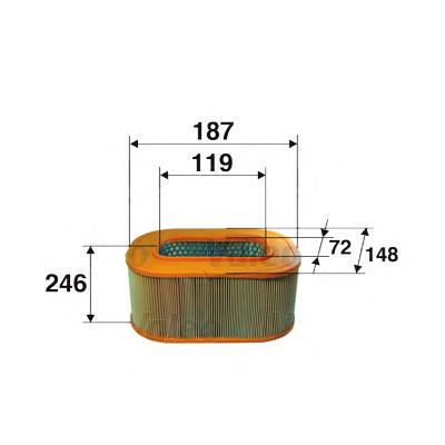 Filtro de ar Fiat/Alfa/Lancia 55183562 preço, a partir de 15,99 USD