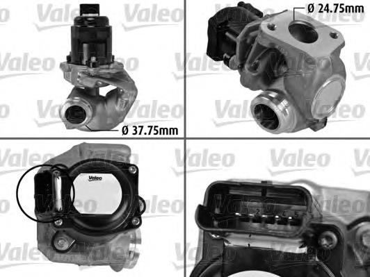 700444 VALEO Válvula EGR de recirculação dos gases