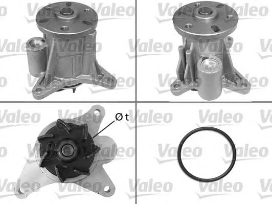 Bomba de água (bomba) de esfriamento KWP 101048 preço, a partir de 86,64 USD