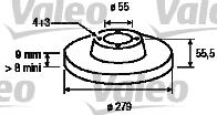 Compre DP215C Japan Parts Disco do freio traseiro