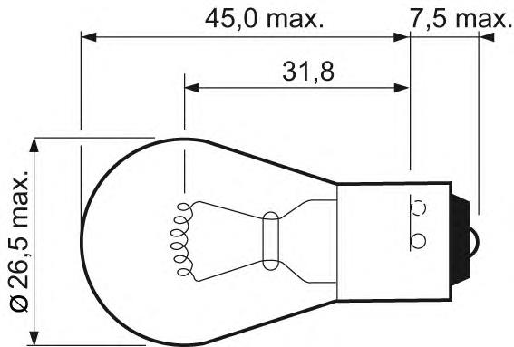 2080249 Ford Lâmpada
