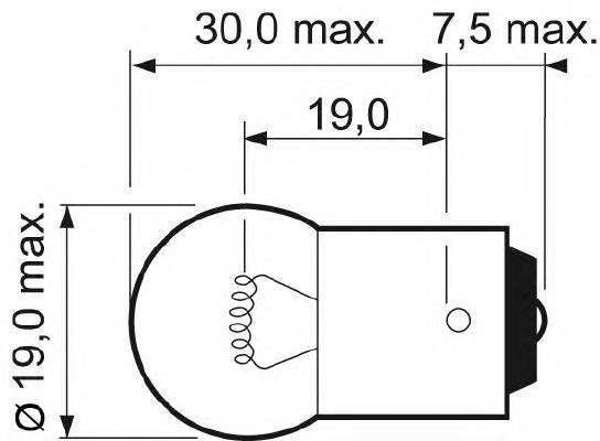 1616431080 Peugeot/Citroen Lâmpada