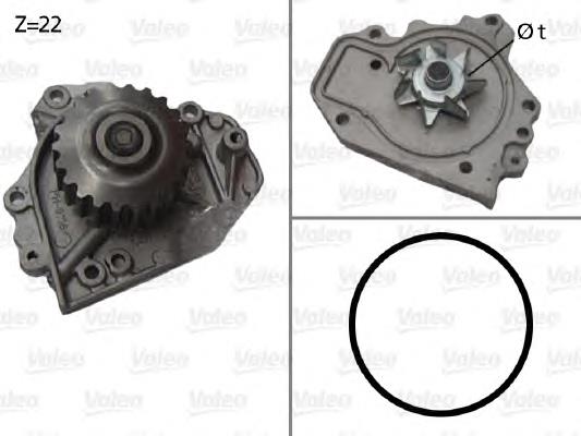Compre CP236000P Mahle Original Bomba de água (bomba) de esfriamento