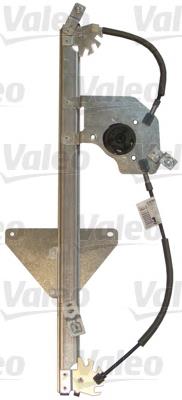 1689046280 Peugeot/Citroen Mecanismo de acionamento de vidro da porta dianteira esquerda