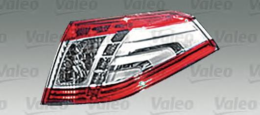 6351LY Peugeot/Citroen Lanterna traseira direita externa