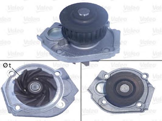 Bomba de água (bomba) de esfriamento Ford 2006487