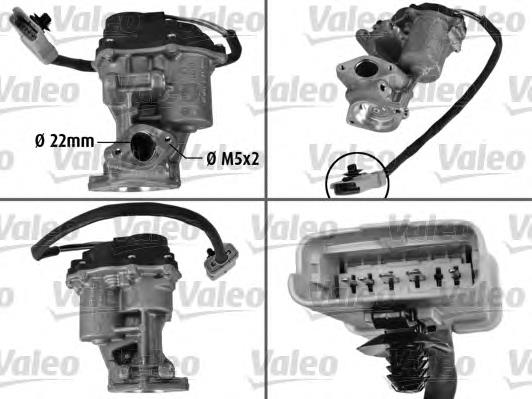 Válvula EGR de recirculação dos gases LR009702 Land Rover