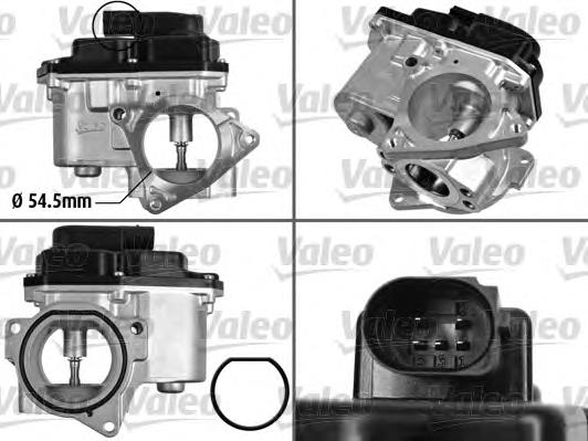 Válvula EGR de recirculação dos gases Audi Q5 8RB