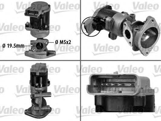 LR009810 Land Rover Válvula EGR de recirculação dos gases