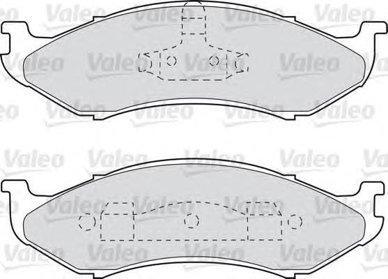 Sapatas do freio dianteiras de disco Chrysler V1010058 preço, a partir de 32,13 USD