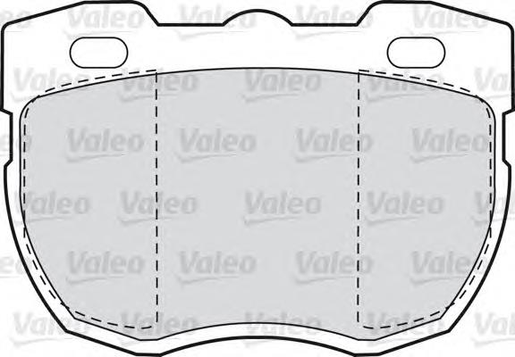 Sapatas do freio dianteiras de disco VALEO 598498 preço, a partir de 33,17 USD