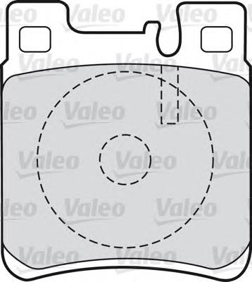 Compre A0034204920 Mercedes Sapatas do freio traseiras de disco