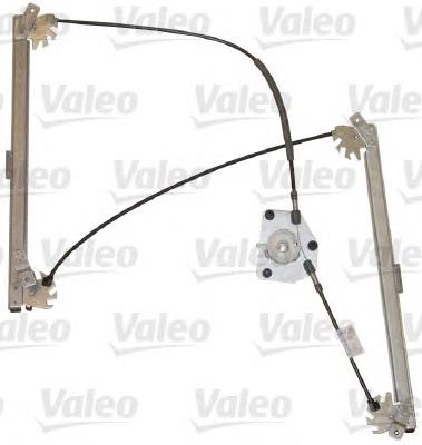 850596 VALEO Mecanismo de acionamento de vidro da porta dianteira esquerda