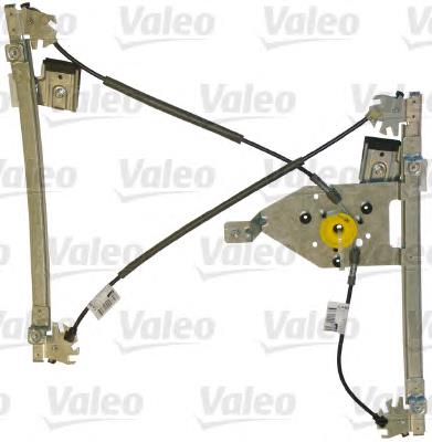 850582 VALEO Mecanismo de acionamento de vidro da porta dianteira esquerda