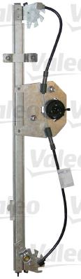 1689037980 Peugeot/Citroen Mecanismo de acionamento de vidro da porta dianteira esquerda