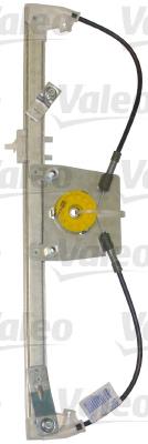 9222EN Peugeot/Citroen Mecanismo de acionamento de vidro da porta dianteira direita