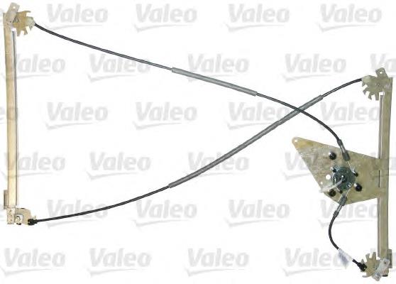 850672 VALEO Mecanismo de acionamento de vidro da porta dianteira esquerda