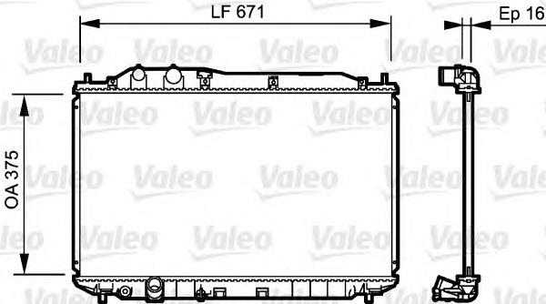 Radiador de esfriamento de motor Polcar 3829082 preço, a partir de 108,90 USD