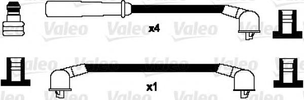 Fios de alta voltagem, kit ENT910107 Engitech
