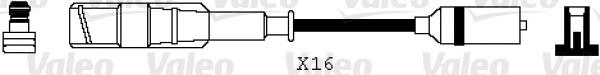 MSK1285 Magneti Marelli Fios de alta voltagem, kit