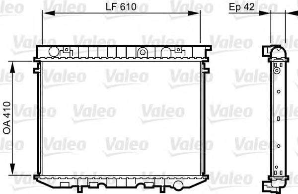 Compre 5580082 Polcar Radiador de esfriamento de motor