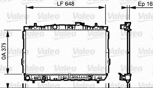 Compre 253102D110 Hyundai/Kia Radiador de esfriamento de motor