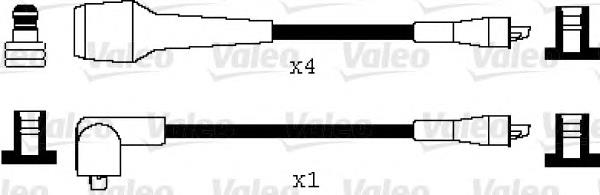 Fios de alta voltagem, kit 6073 NGK