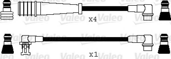 Fios de alta voltagem, kit 4486 Bougicord