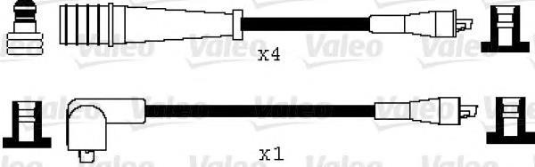 Fios de alta voltagem, kit 6045 NGK