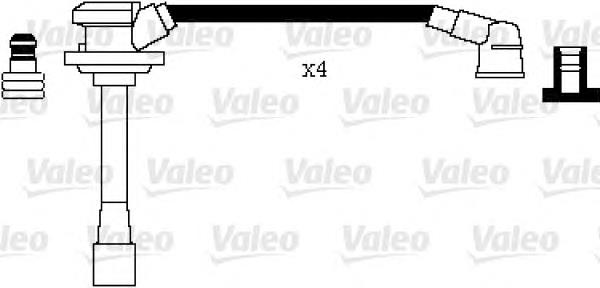 Fios de alta voltagem, kit OK30F18140 Hyundai/Kia