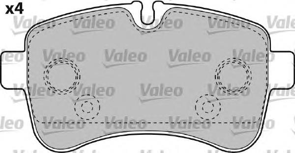 Sapatas do freio traseiras de disco BPA128200 Open Parts