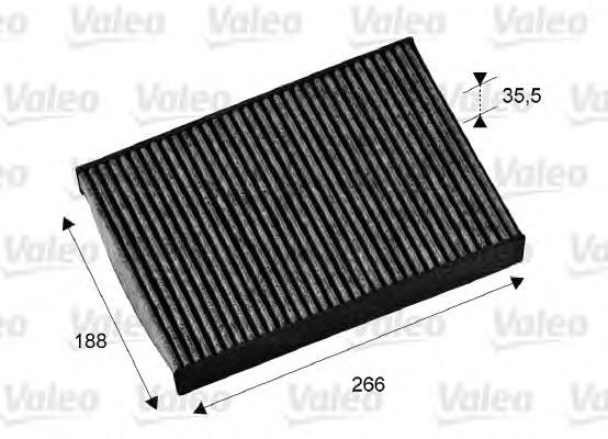 Filtro de salão 00006479K9 Peugeot/Citroen