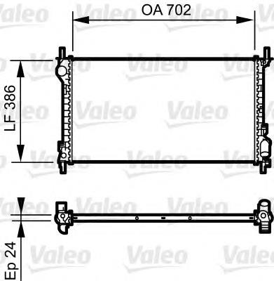 Radiador de esfriamento de motor Ford 1365996 preço, a partir de 115,85 USD