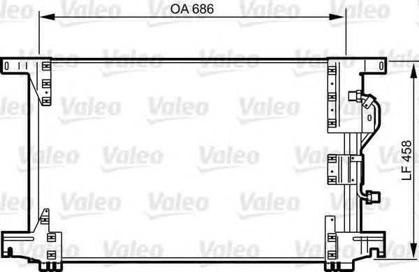 Radiador de aparelho de ar condicionado Ford 1226081 preço, a partir de 47,60 USD