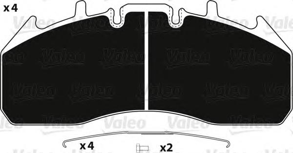 Compre 5001864363 Renault (RVI) Sapatas do freio dianteiras de disco