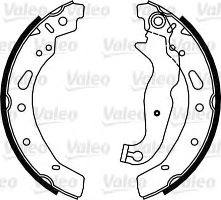 Sapatas do freio traseiras de tambor Mazda DFY12638Z preço, a partir de 37,41 USD
