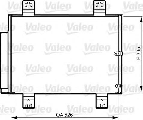 88450B4020 Toyota Radiador de aparelho de ar condicionado