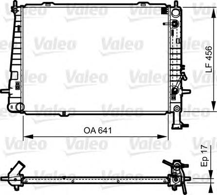 253100Z850 Hyundai/Kia Radiador de esfriamento de motor