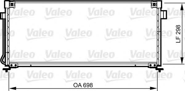 Radiador de aparelho de ar condicionado Subaru Legacy II BD, BG ao melhor preço
