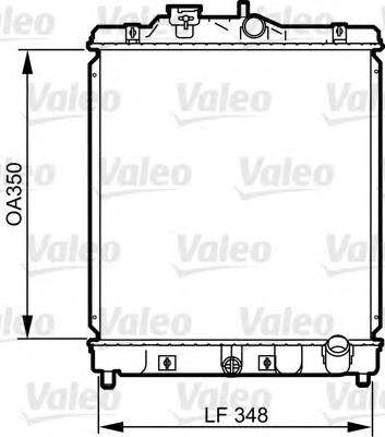 AC279046 Maxgear Radiador de esfriamento de motor