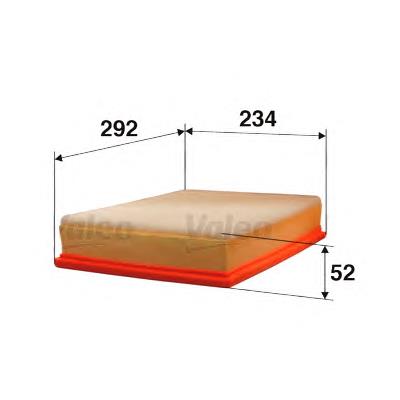 FA0617 Bremsi Filtro de ar